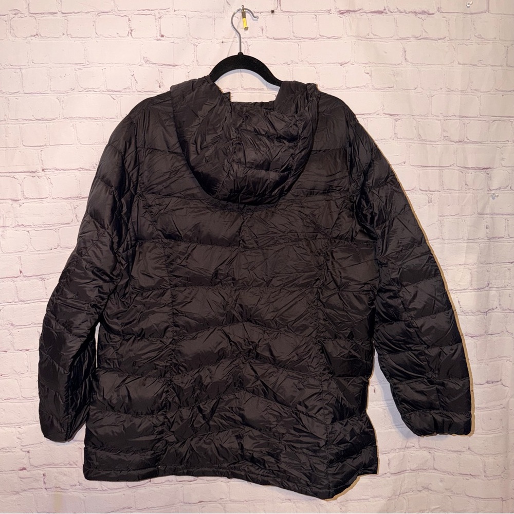 Eddie Bauer Women's EB650 Down Light Chevron Puff Jacket 2X - Picture 5 of 6